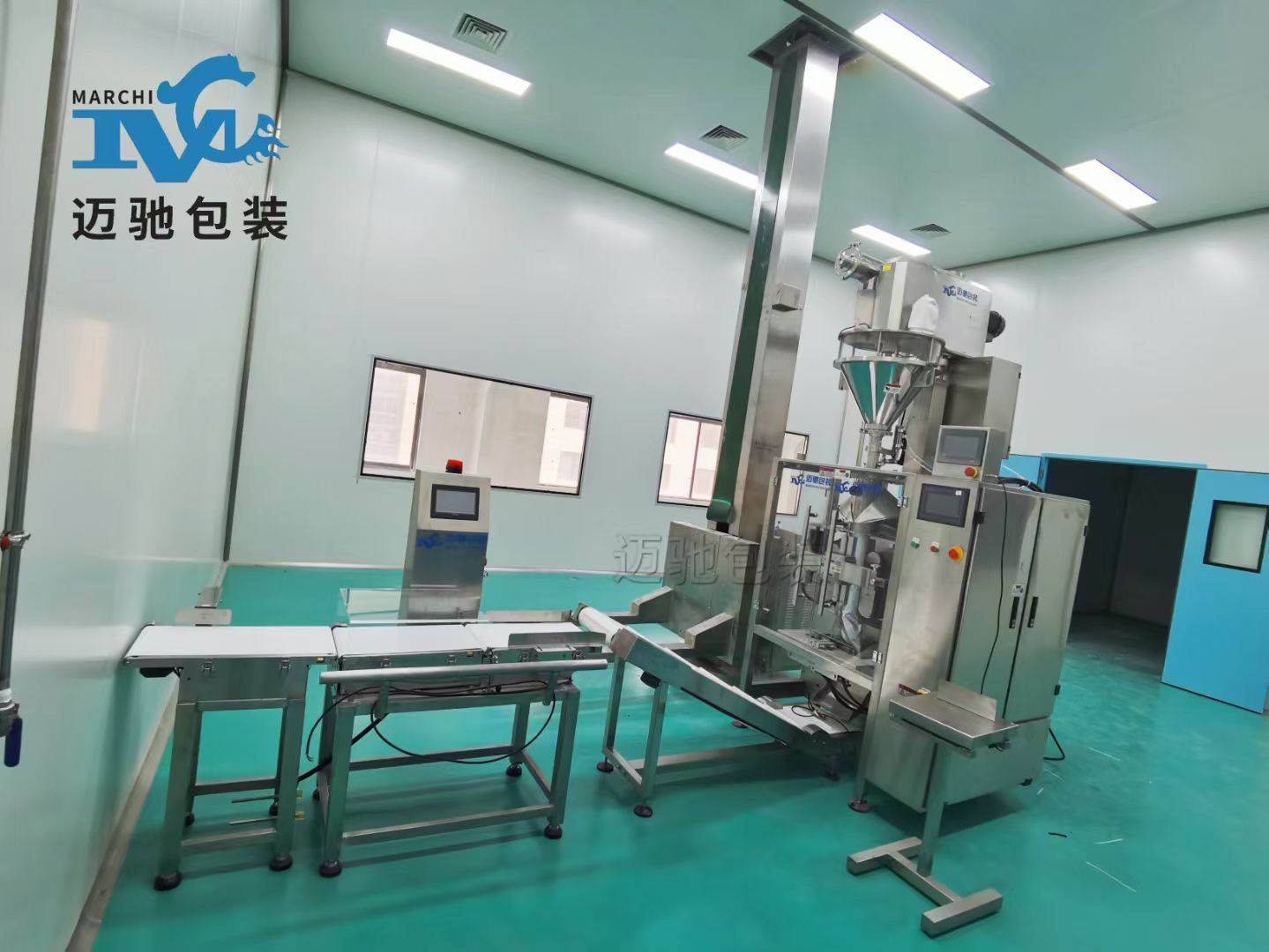 邁馳 5kg 定量粉末包裝機：26 年技術沉淀，助力企業精準包裝每一份物料